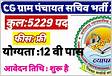 CG Panchayat Sachiv Bharti 202